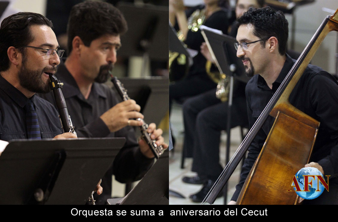 Orquesta se suma a  aniversario del Cecut