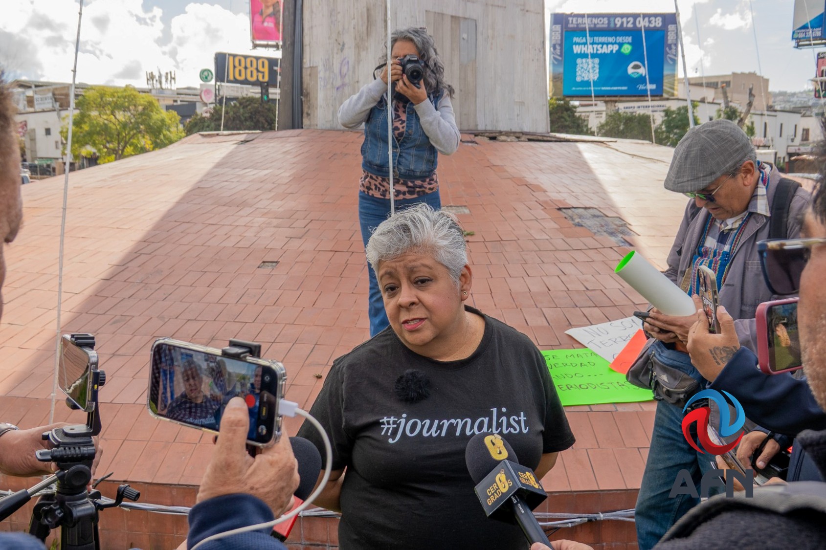 Periodistas de Tijuana exigen respeto a la libertad de expresión