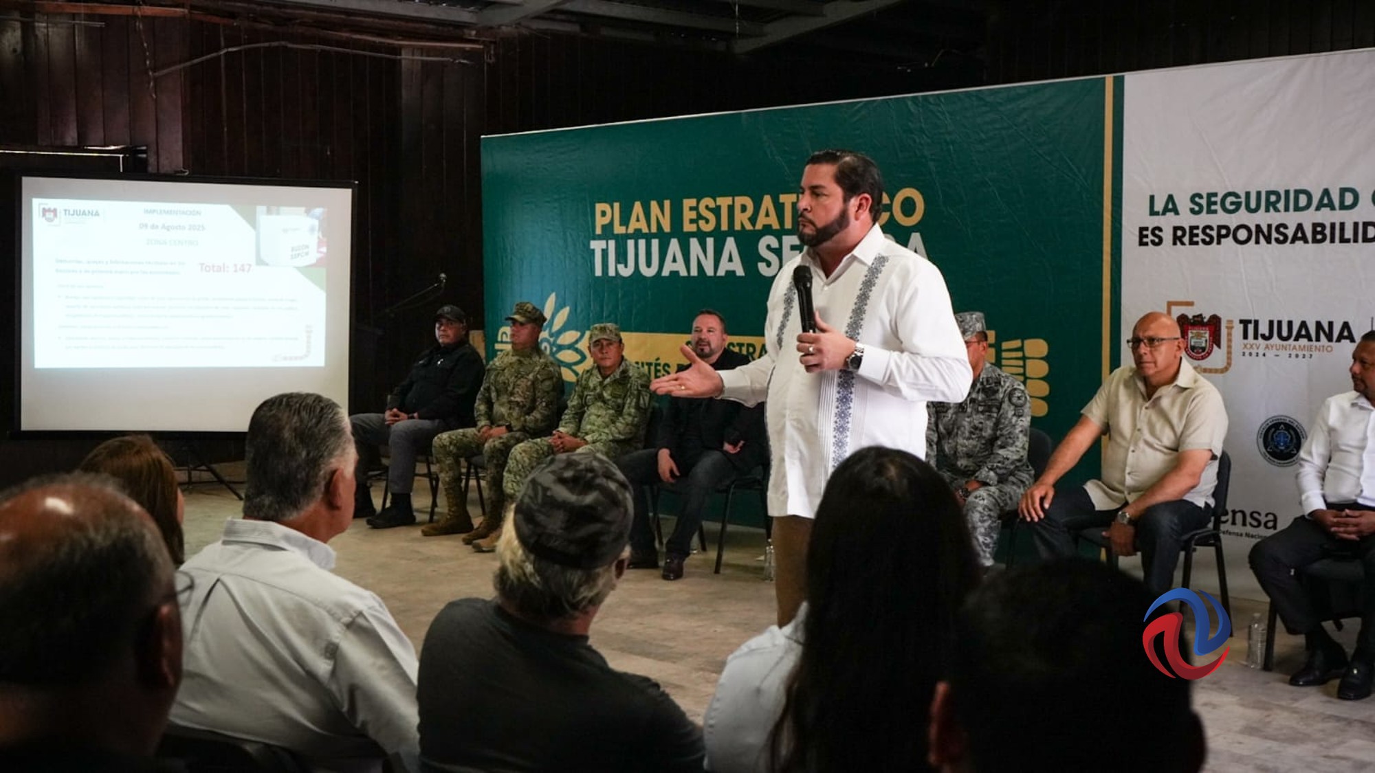 Presentan primeros resultados de la Subestrategia de Seguridad en Tijuana