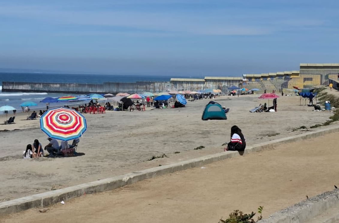 Poca afluencia de visitantes en Playas de Tijuana