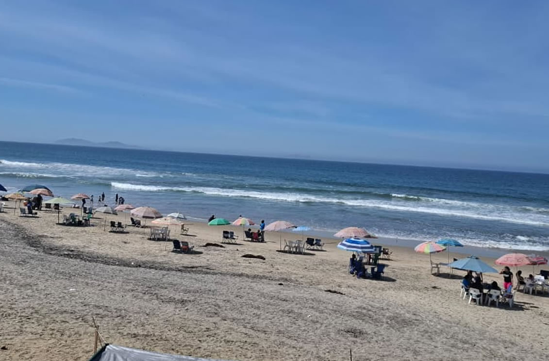 Poca afluencia de visitantes en Playas de Tijuana