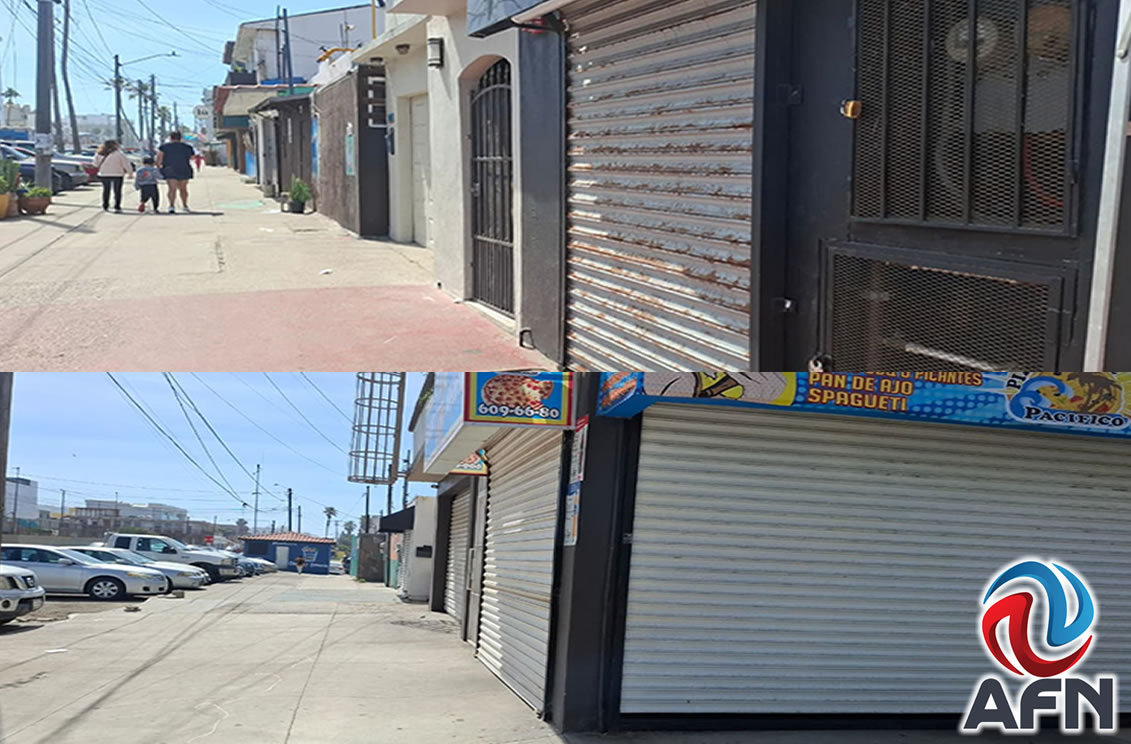 Poca afluencia de visitantes en Playas de Tijuana