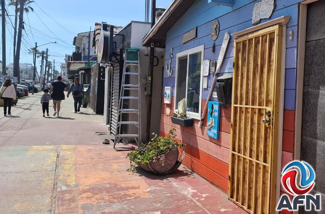 Poca afluencia de visitantes en Playas de Tijuana