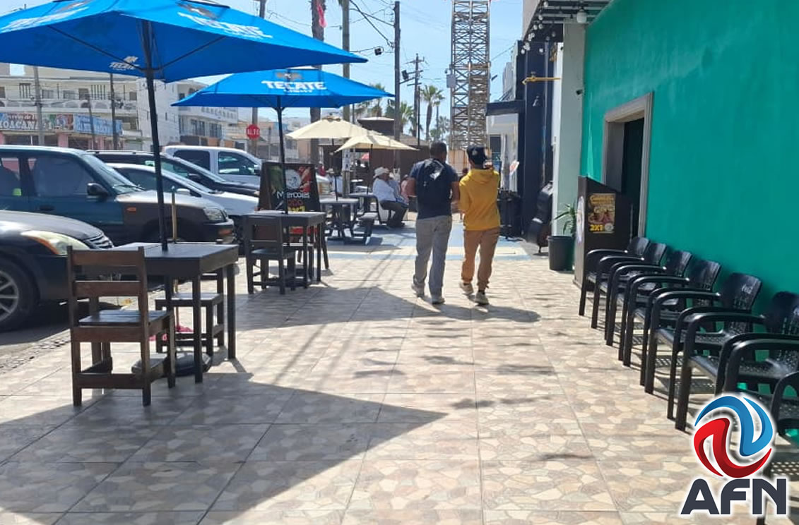 Poca afluencia de visitantes en Playas de Tijuana
