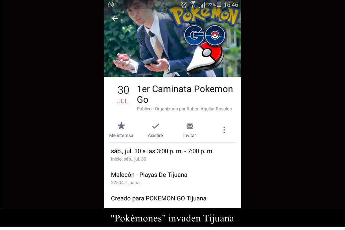 Pokémones invaden Tijuana