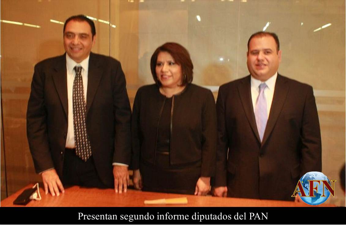 Osuna, Témoc y Rosalba presentan Informe