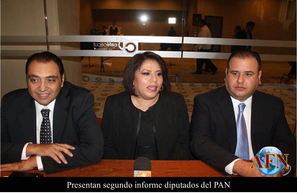 Osuna, Témoc y Rosalba presentan Informe