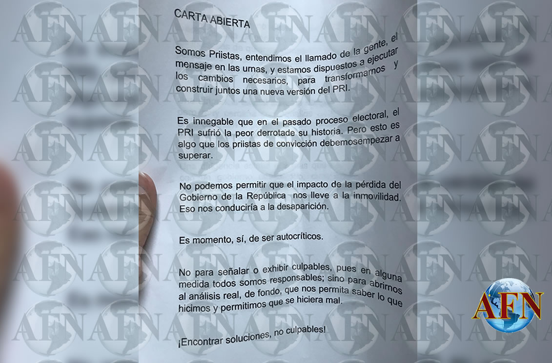 Priistas exigen la renuncia de Ruvalcaba