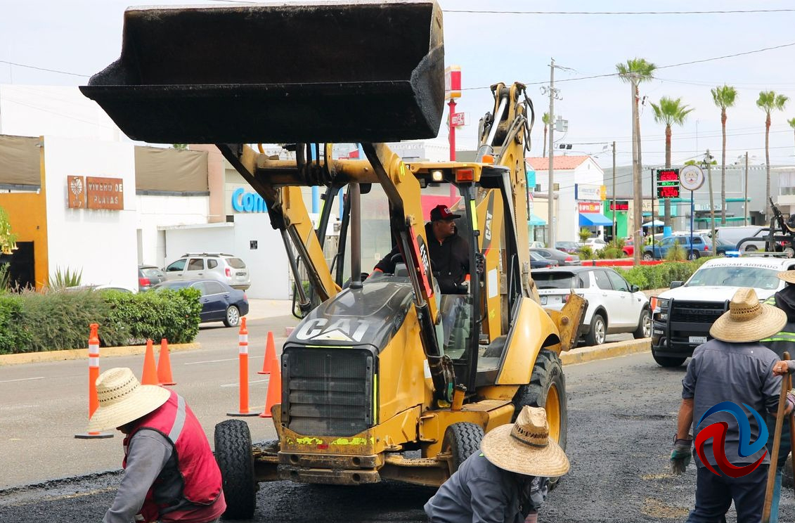 Avanza el programa Bye bye baches en Playas de Tijuana
