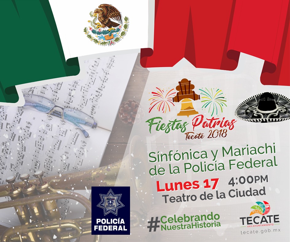 Presentan en Tecate programa de Fiestas patrias 2018