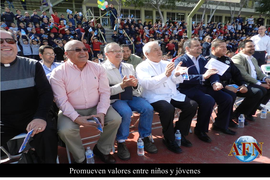 Promueven valores entre niños y jóvenes