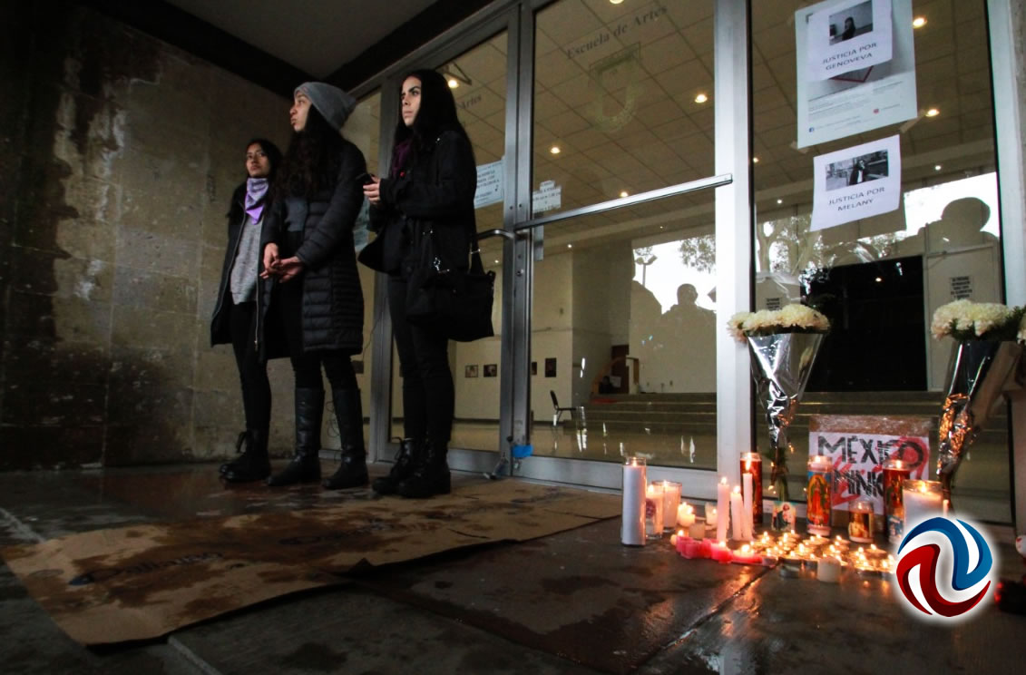 Protestan estudiantes de UABC por feminicidios