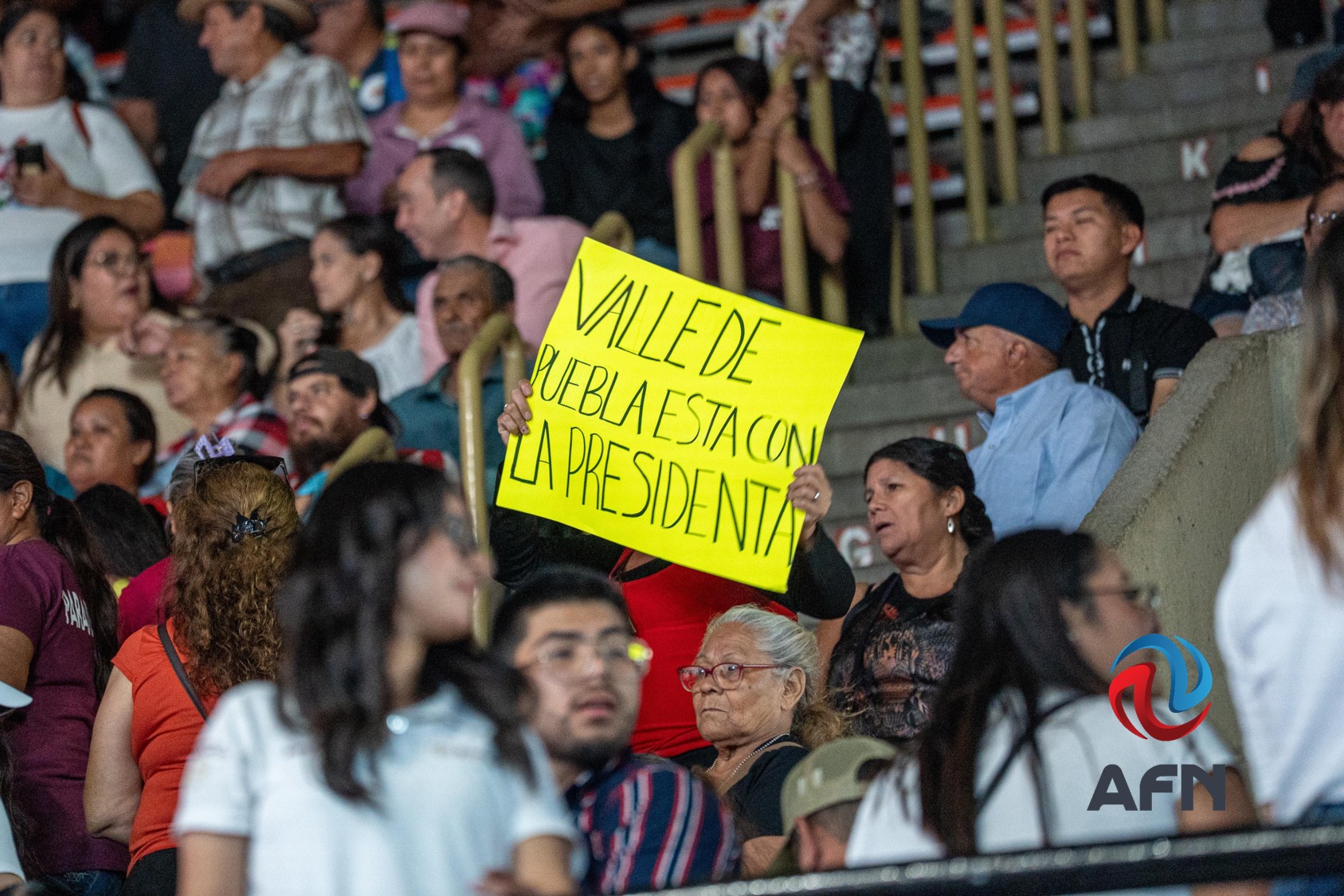 Pese a filtros hubo protestas en informe de Claudia Sheinbaum en Mexicali