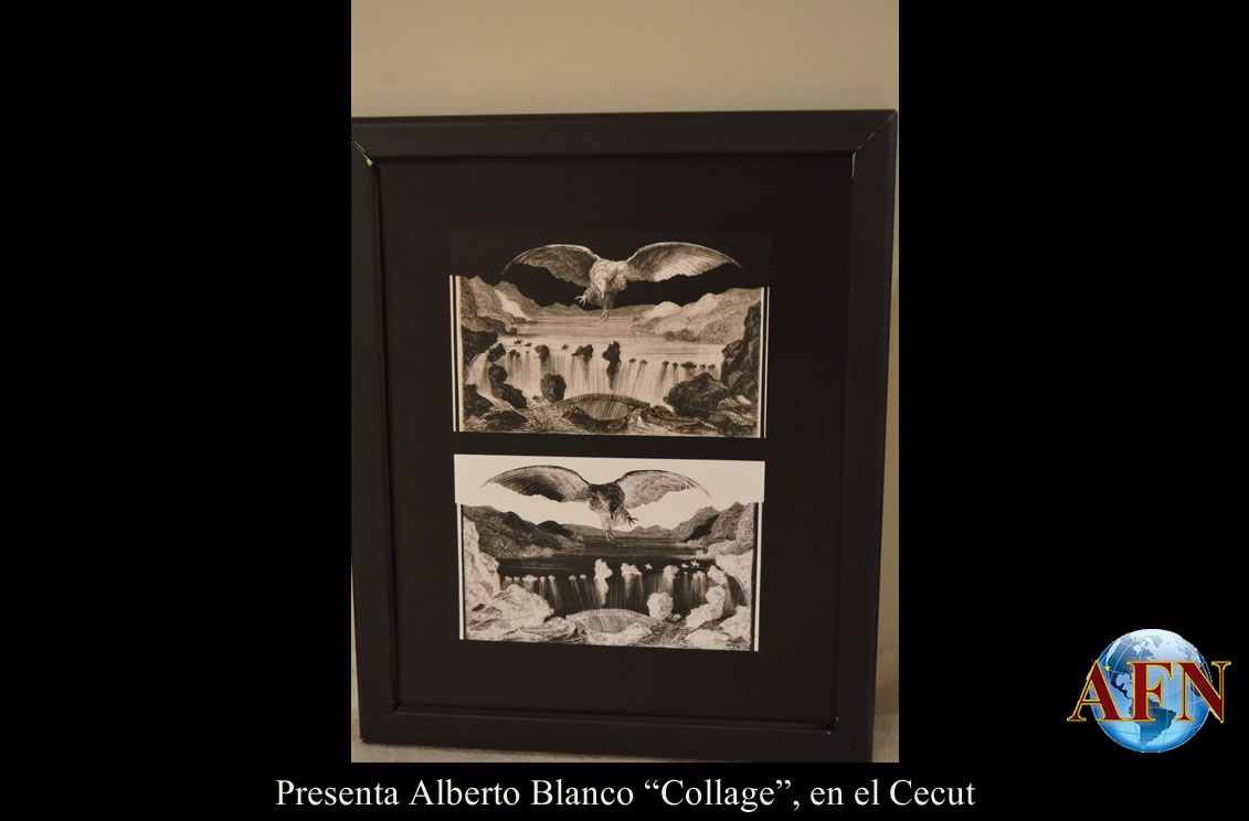 Presenta Alberto Blanco Collage, en el Cecut