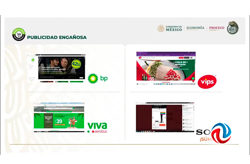 Exhibe Profeco a cuatro empresas por publicidad engañosa