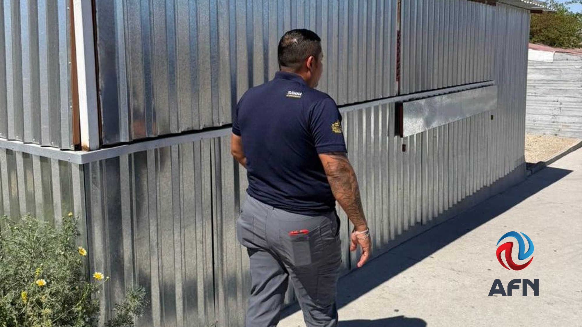 Retiran car wash y puestos ilegales del fraccionamiento Santa Fe