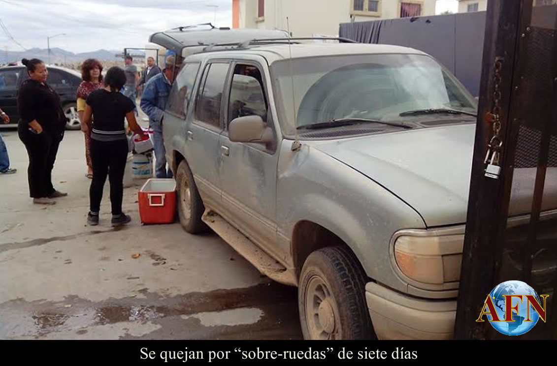 Se quejan por sobre-ruedas de siete días