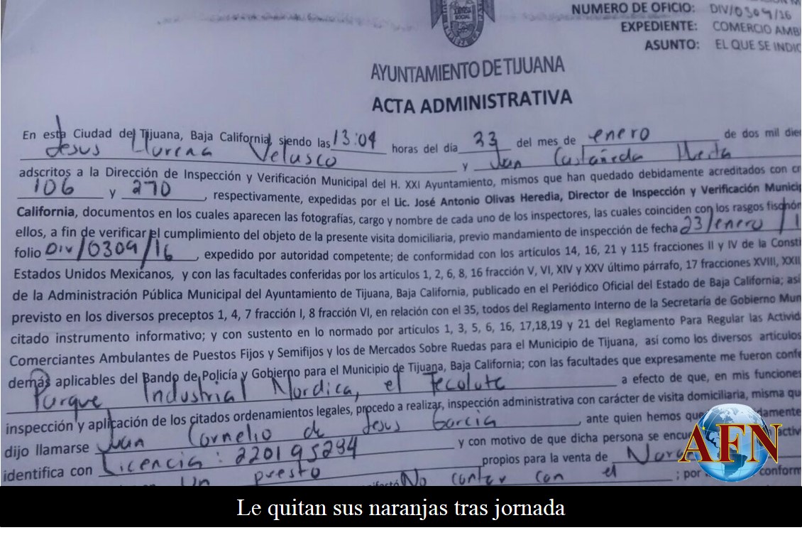 Le quitan sus naranjas tras jornada