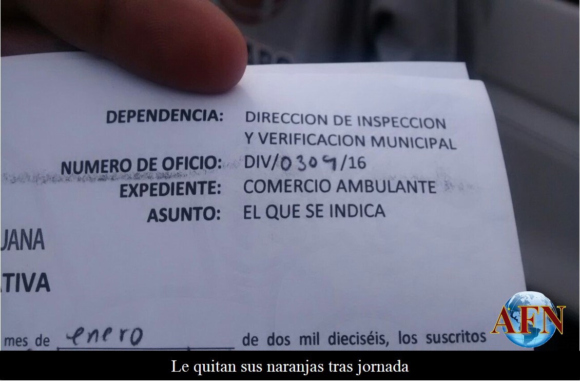 Le quitan sus naranjas tras jornada