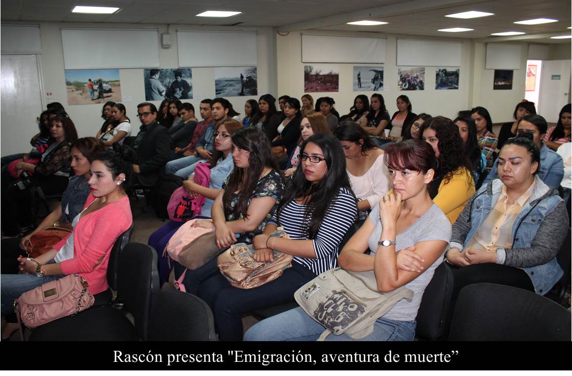  Rascón presenta Emigración, aventura de muerte