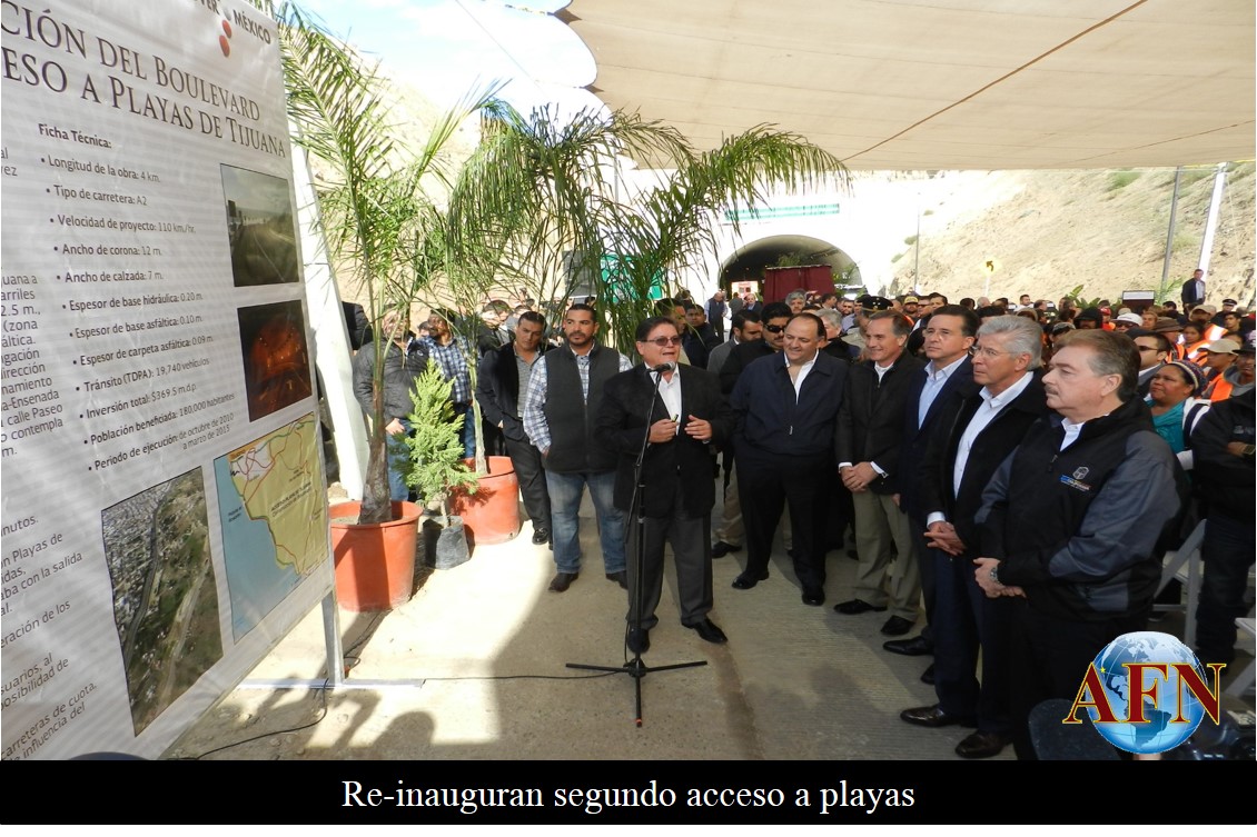 Reinauguran segundo acceso a playas
