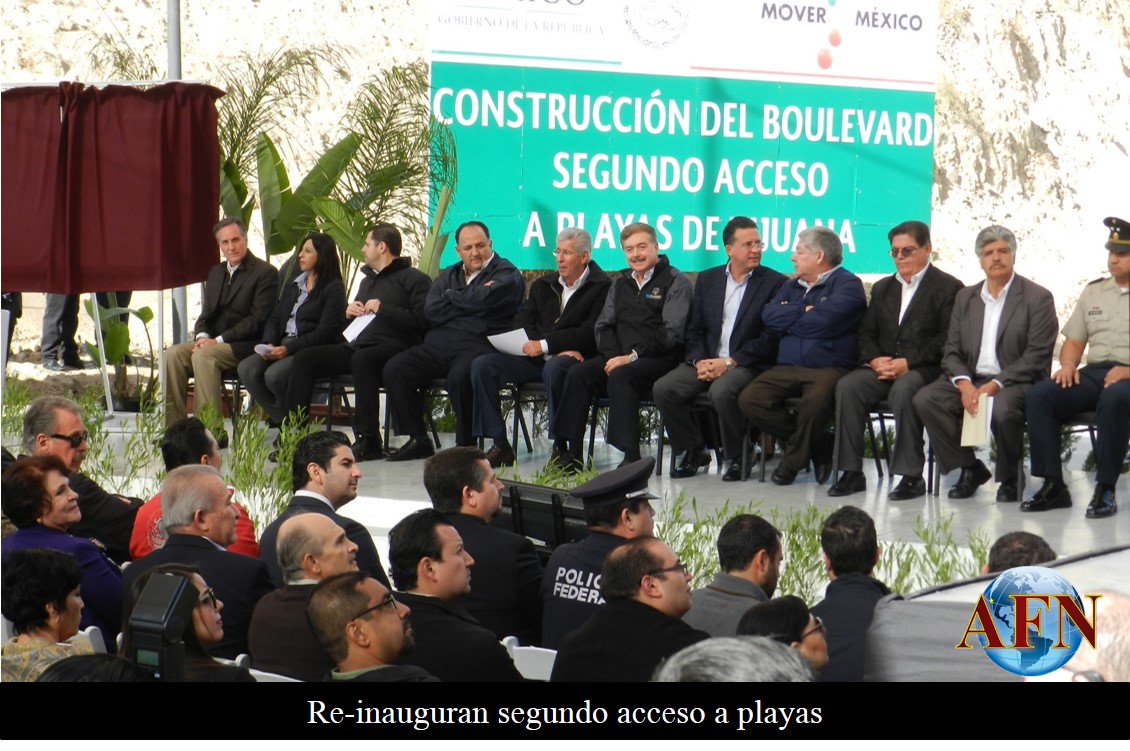 Reinauguran segundo acceso a playas
