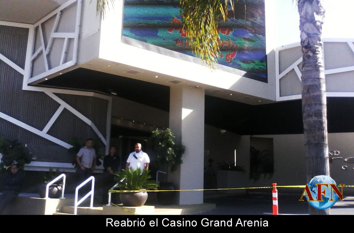 Reabrió el Casino Grand Arenia