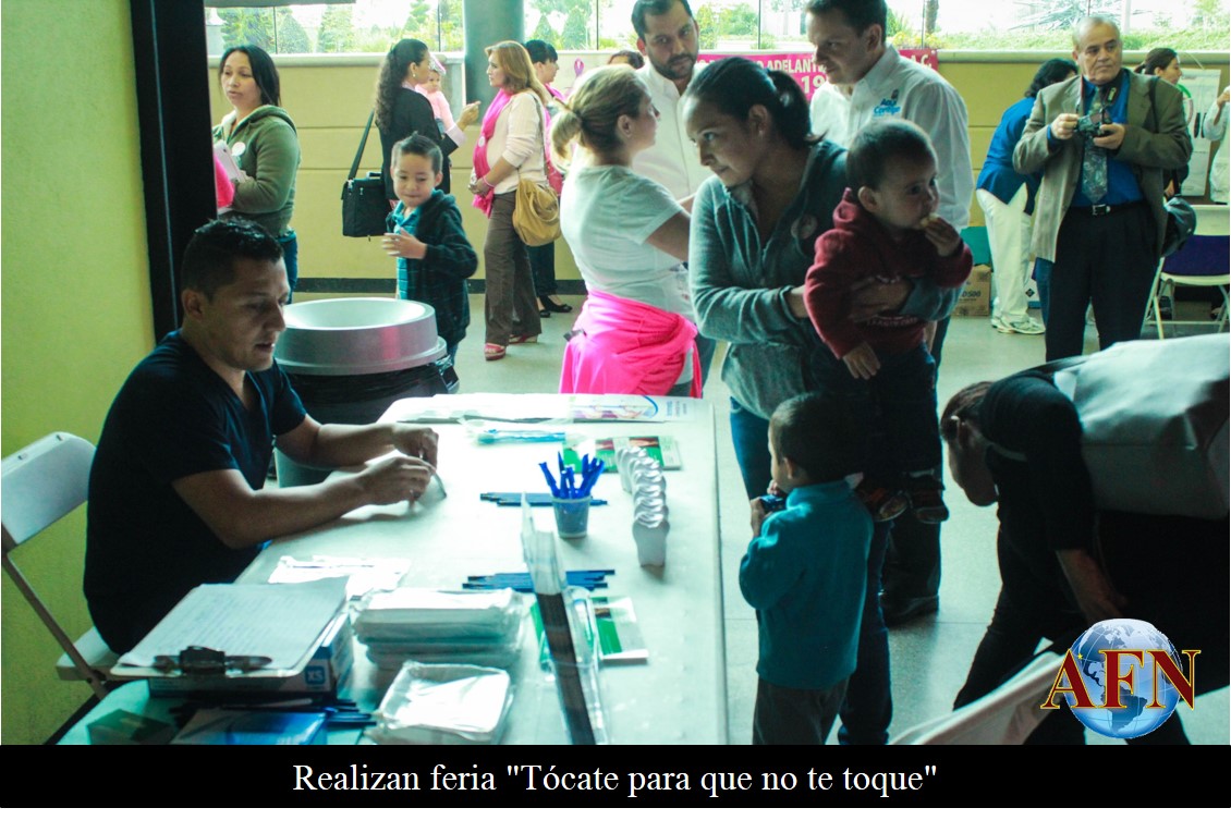 Realizan feria Tócate para que no te toque