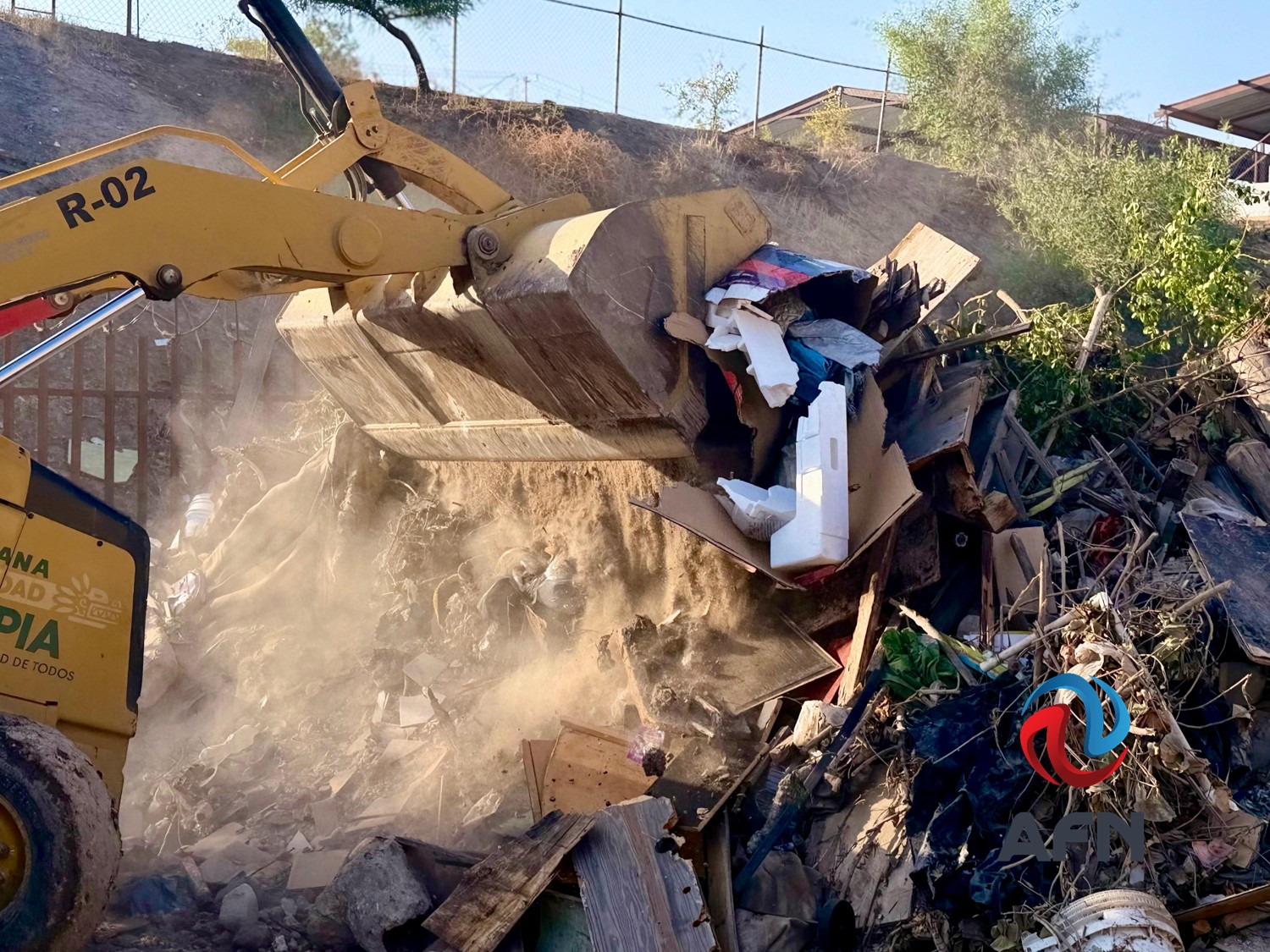 Recolectan más de 80 toneladas de basura pesada en tres delegaciones