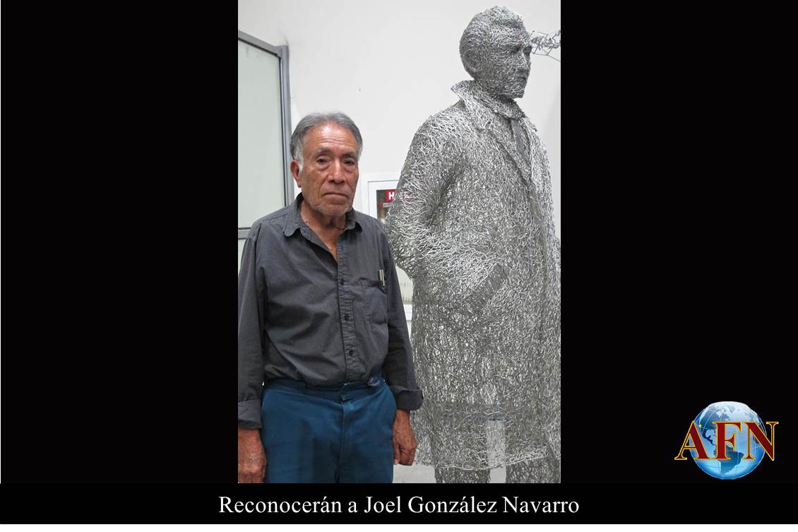 Reconocerán a Joel González Navarro