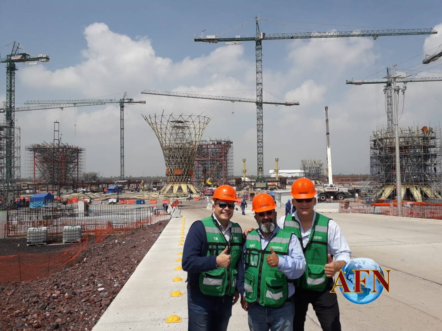 Recorren Ingenieros obra de NAICM
