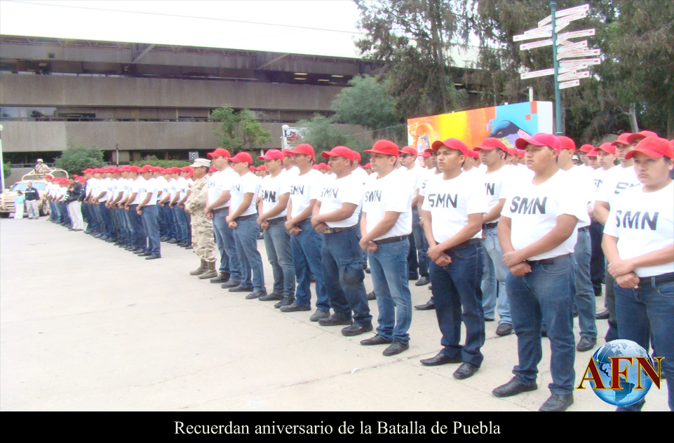 Recuerdan aniversario de la Batalla de Puebla