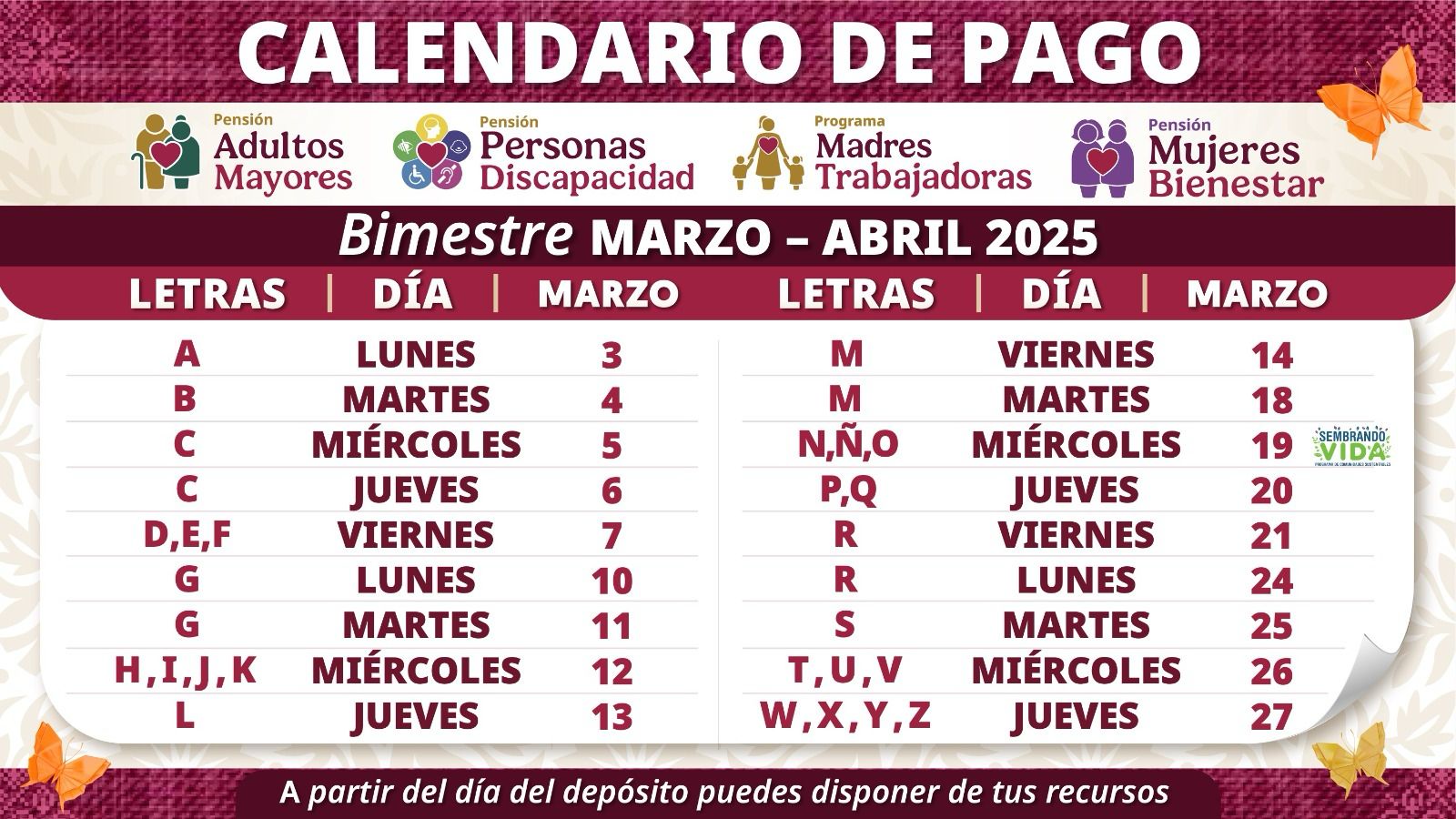 Registrarán en agosto a mujeres para la Pensión Bienestar