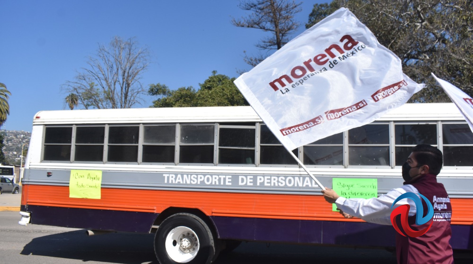 Ayala se registra con miras a reelegirse 