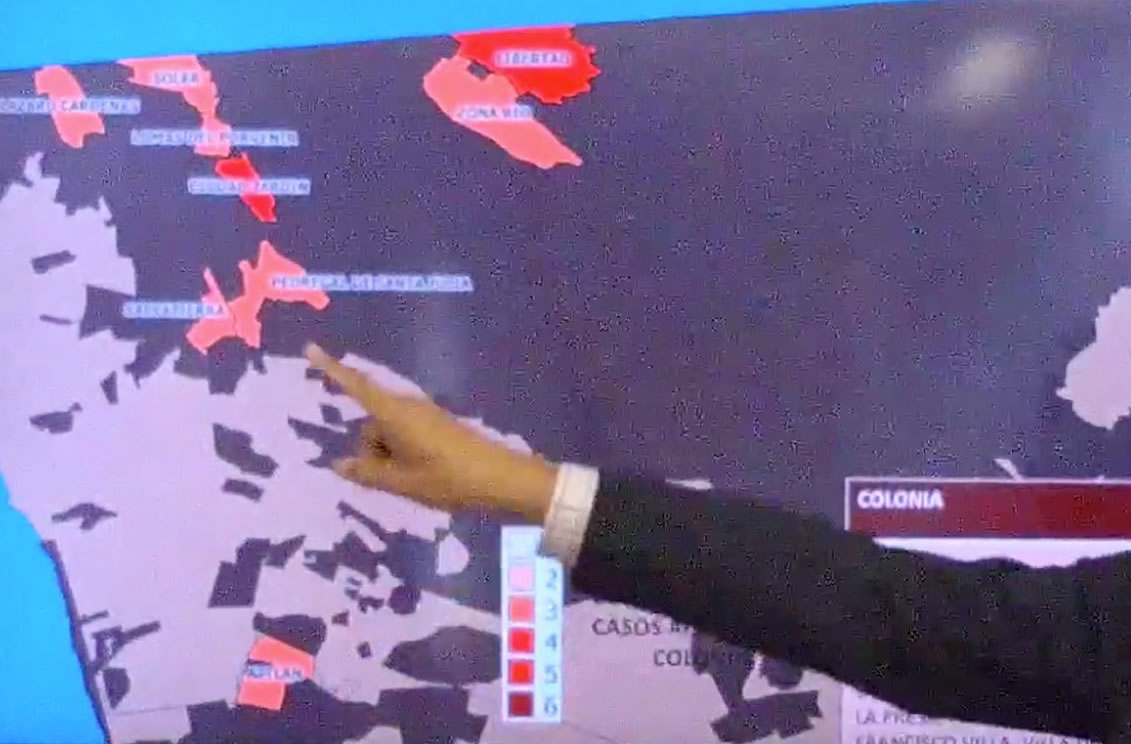 Baja California reporta disminución de los casos activos a Covid19 