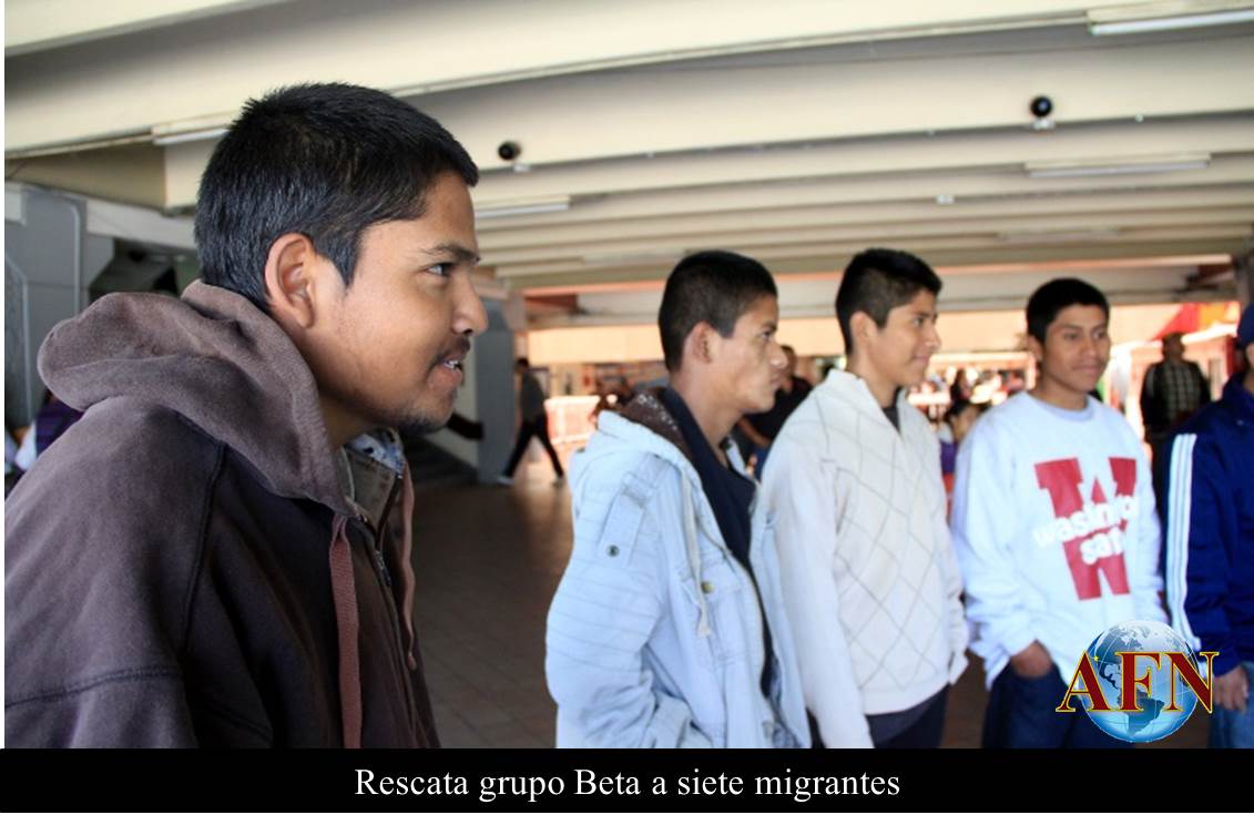 Rescata grupo Beta a siete migrantes