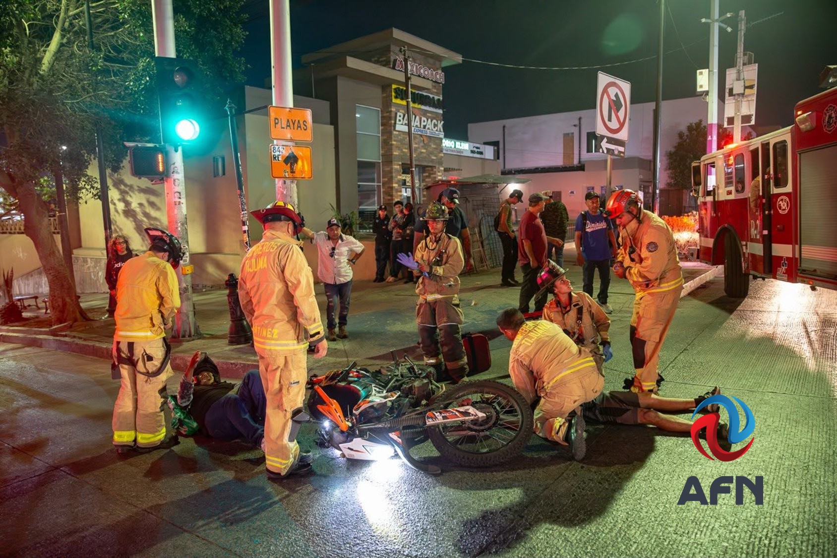 Repartidor resultó herido tras arrollar a peatón alcoholizado