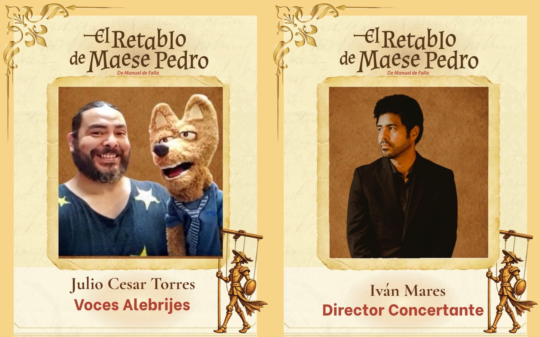 El Retablo de Maese Pedro se presentará en Tijuana el próximo 30 de mayo