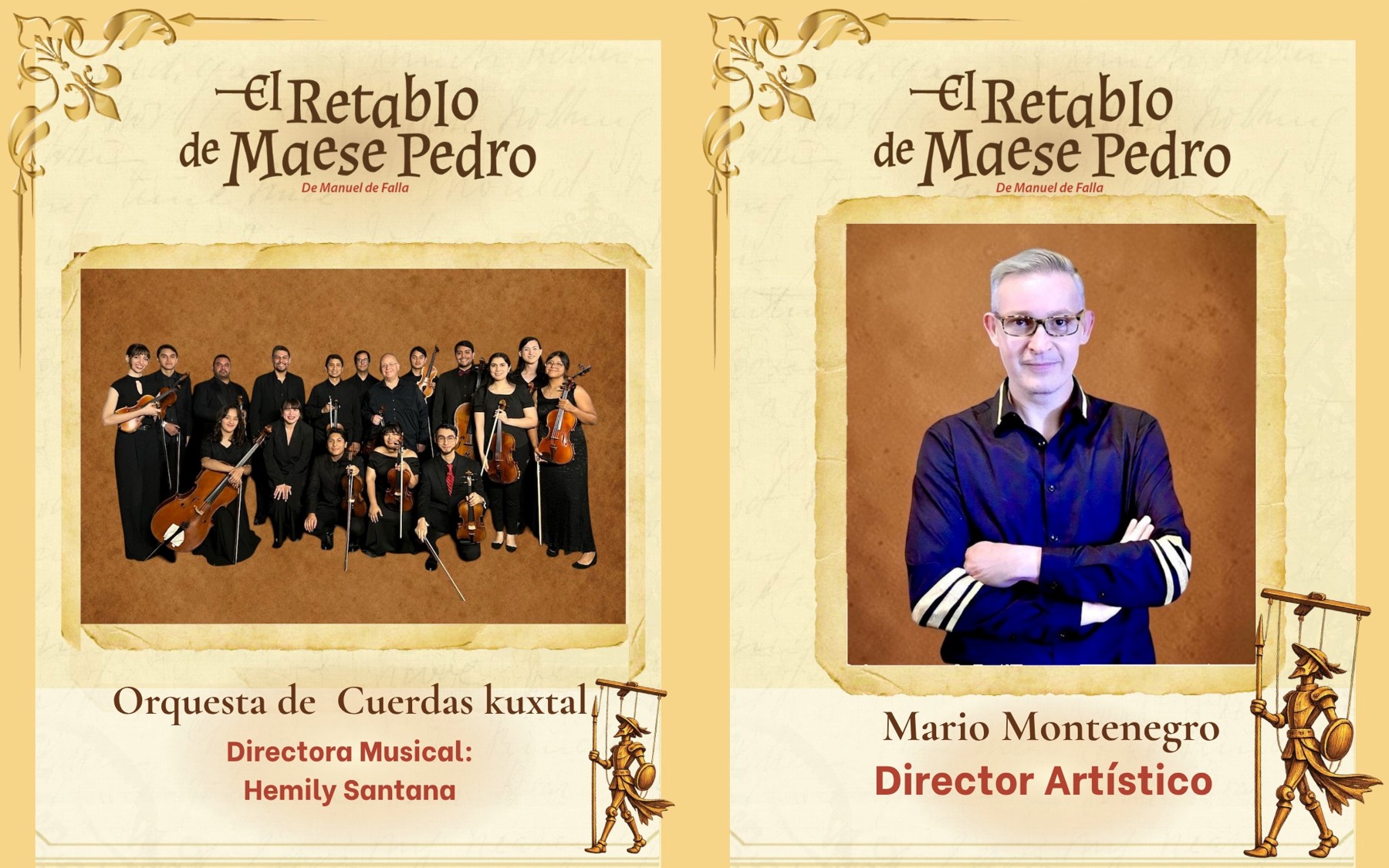 El Retablo de Maese Pedro se presentará en Tijuana el próximo 30 de mayo