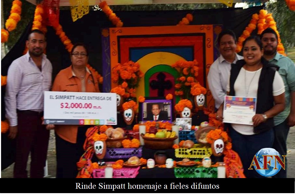Simpatt festeja Halloween y fieles difuntos