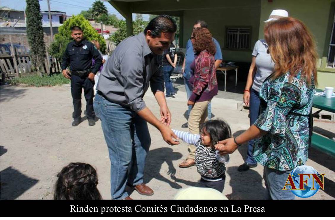 Rinden protesta Comités Ciudadanos en La Presa