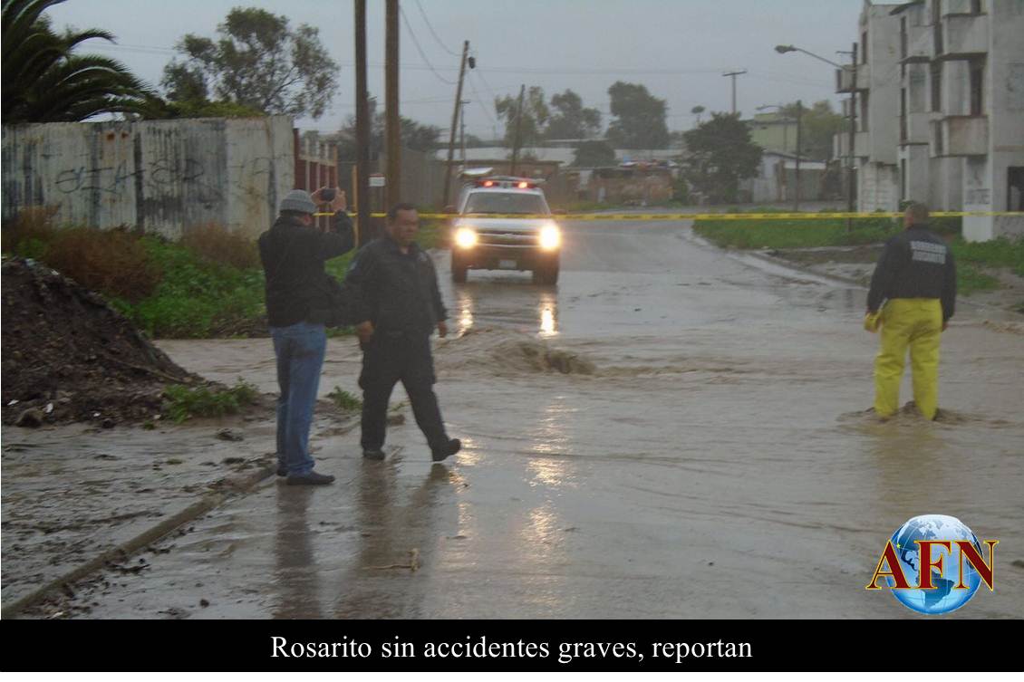 Rosarito sin accidentes graves, reportan
