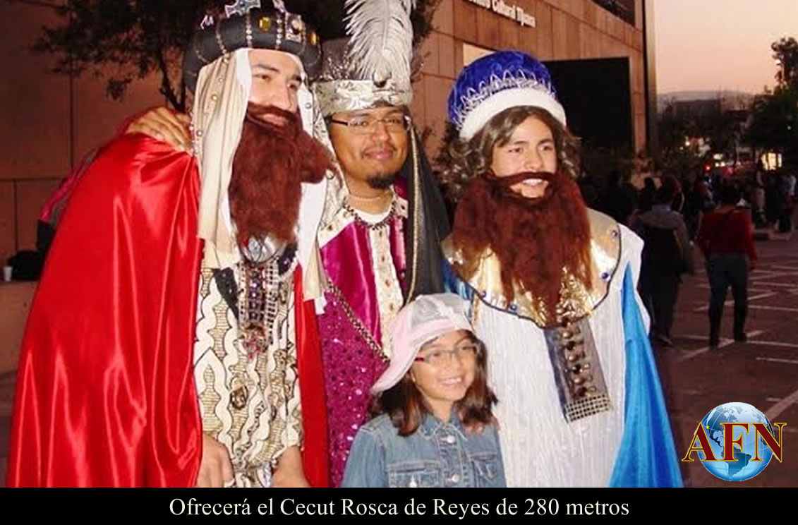 Ofrecerá el Cecut Rosca de Reyes de 280 metros