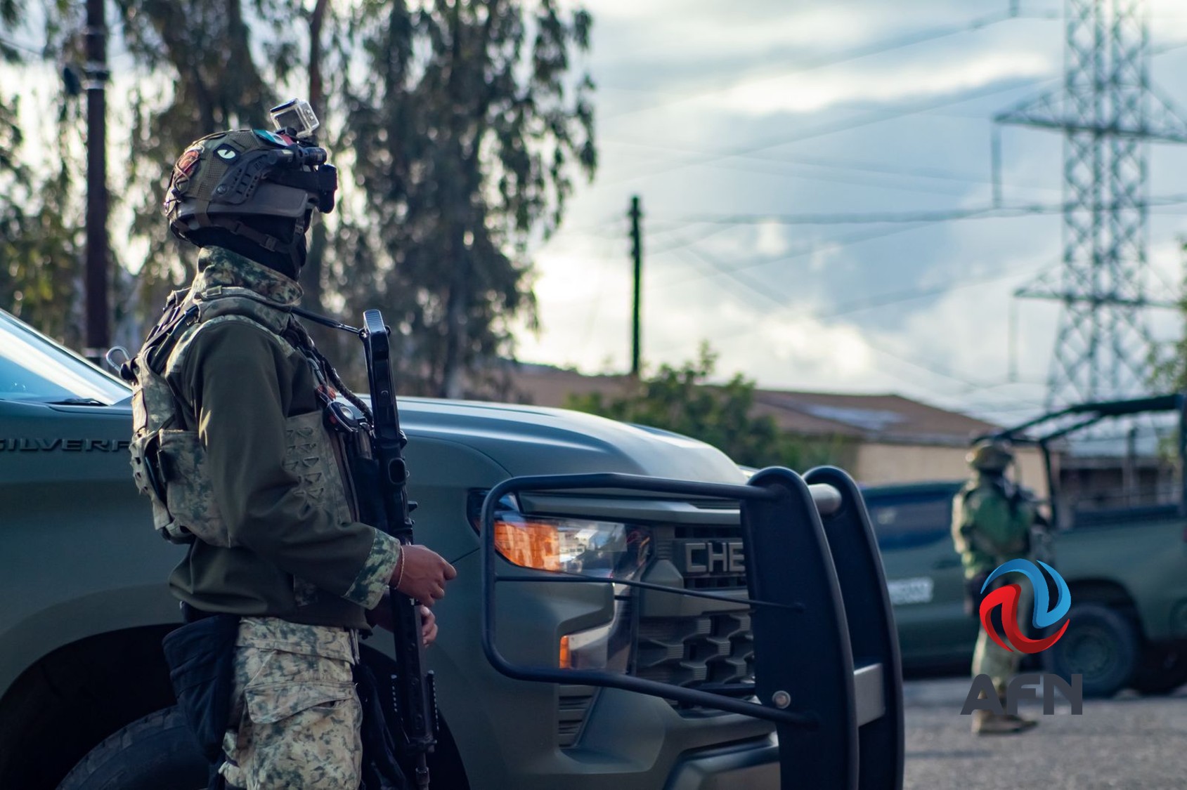 Se enfrentan a balazos cerca de un parque en Tecate 