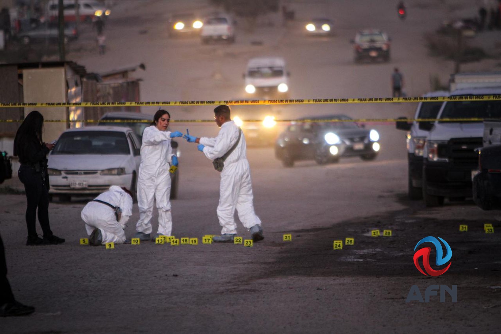 Asesinan a balazos a un joven en el fraccionamiento Palma Real