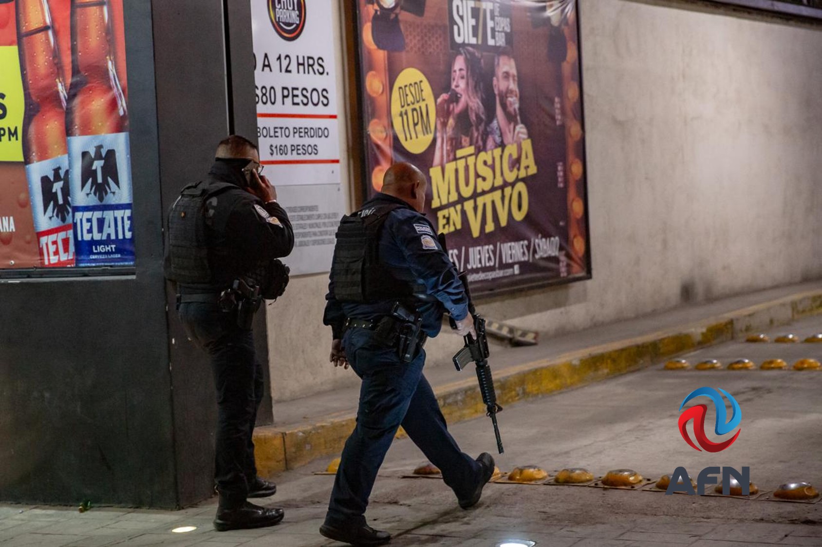 Asesinan a balazos a una mujer y un hombre en el bar Siete de Copas