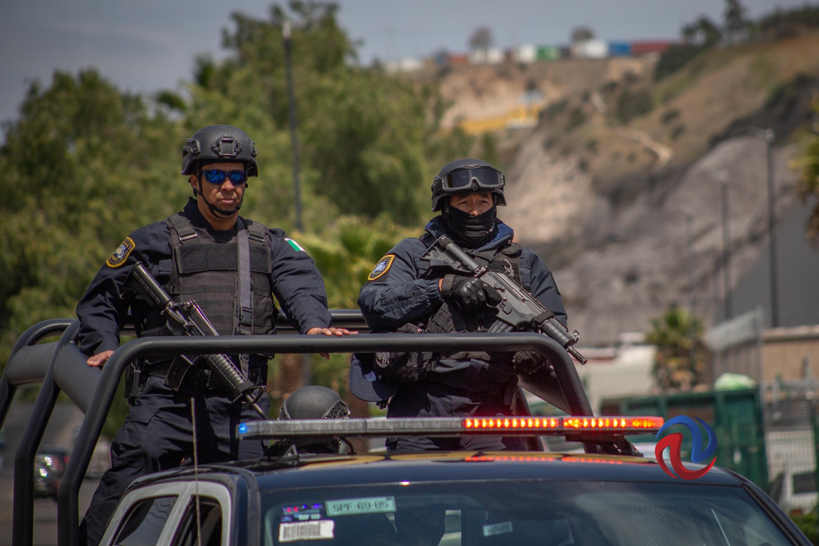 Arribó a Tijuana grupo policiaco de élite del gobierno federal