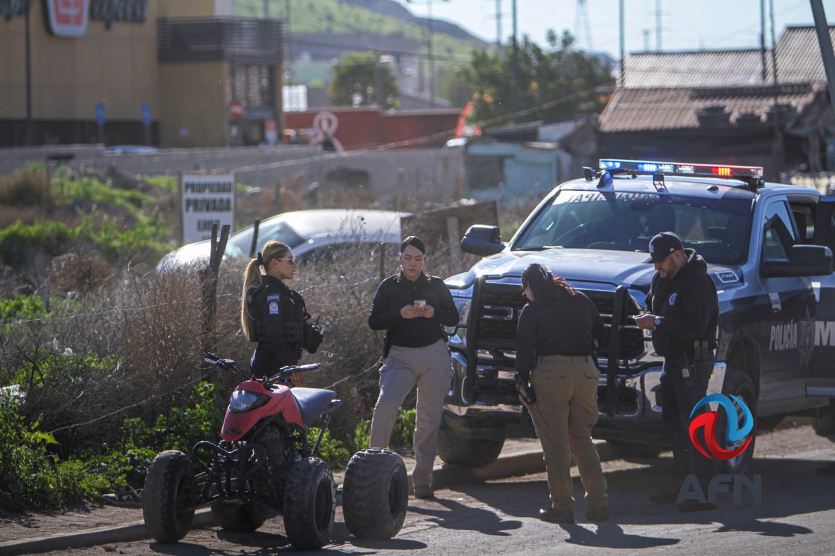 Menor de edad resultó herido de bala