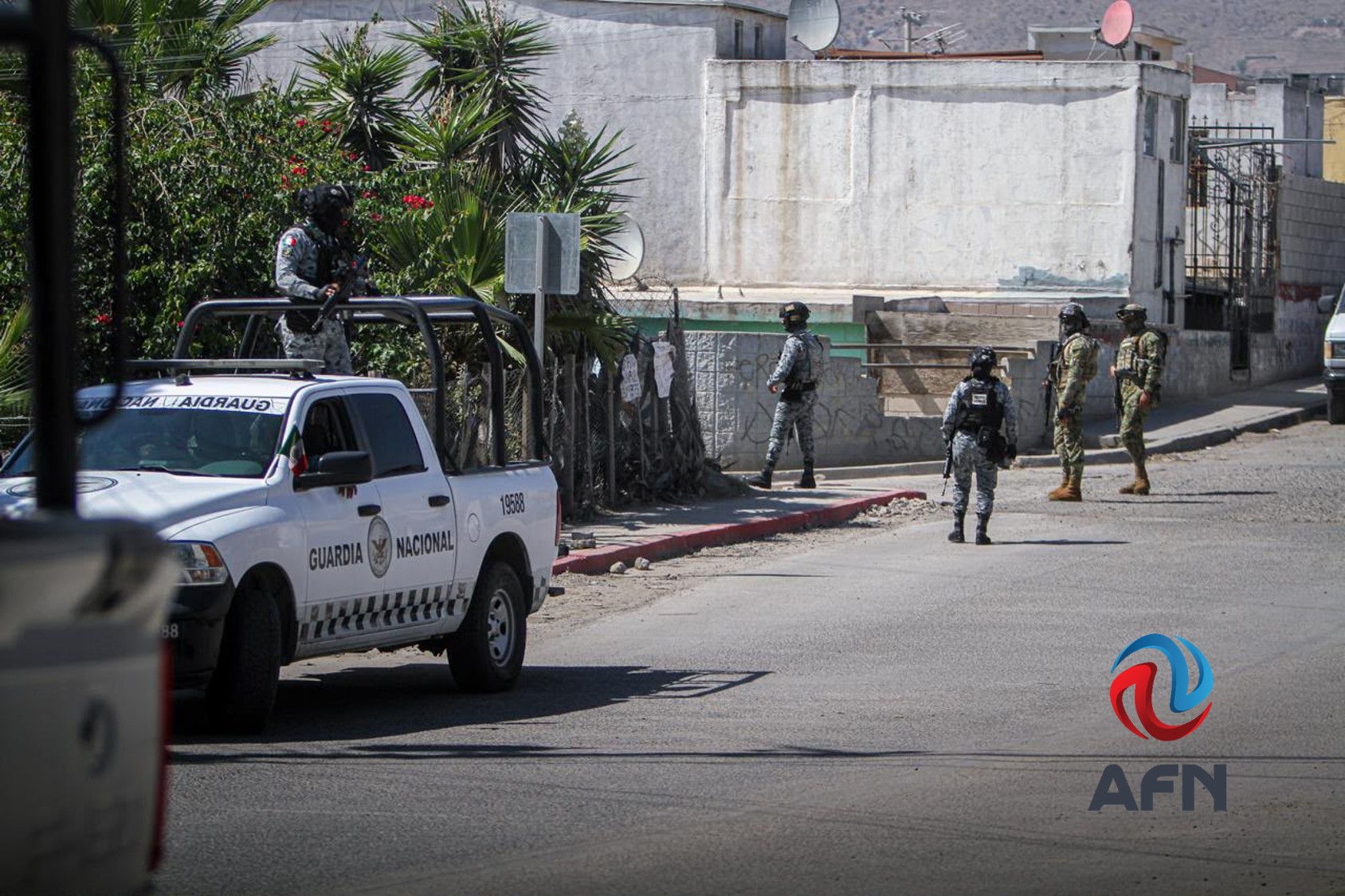 Fuerzas federales catean un inmueble en El Dorado