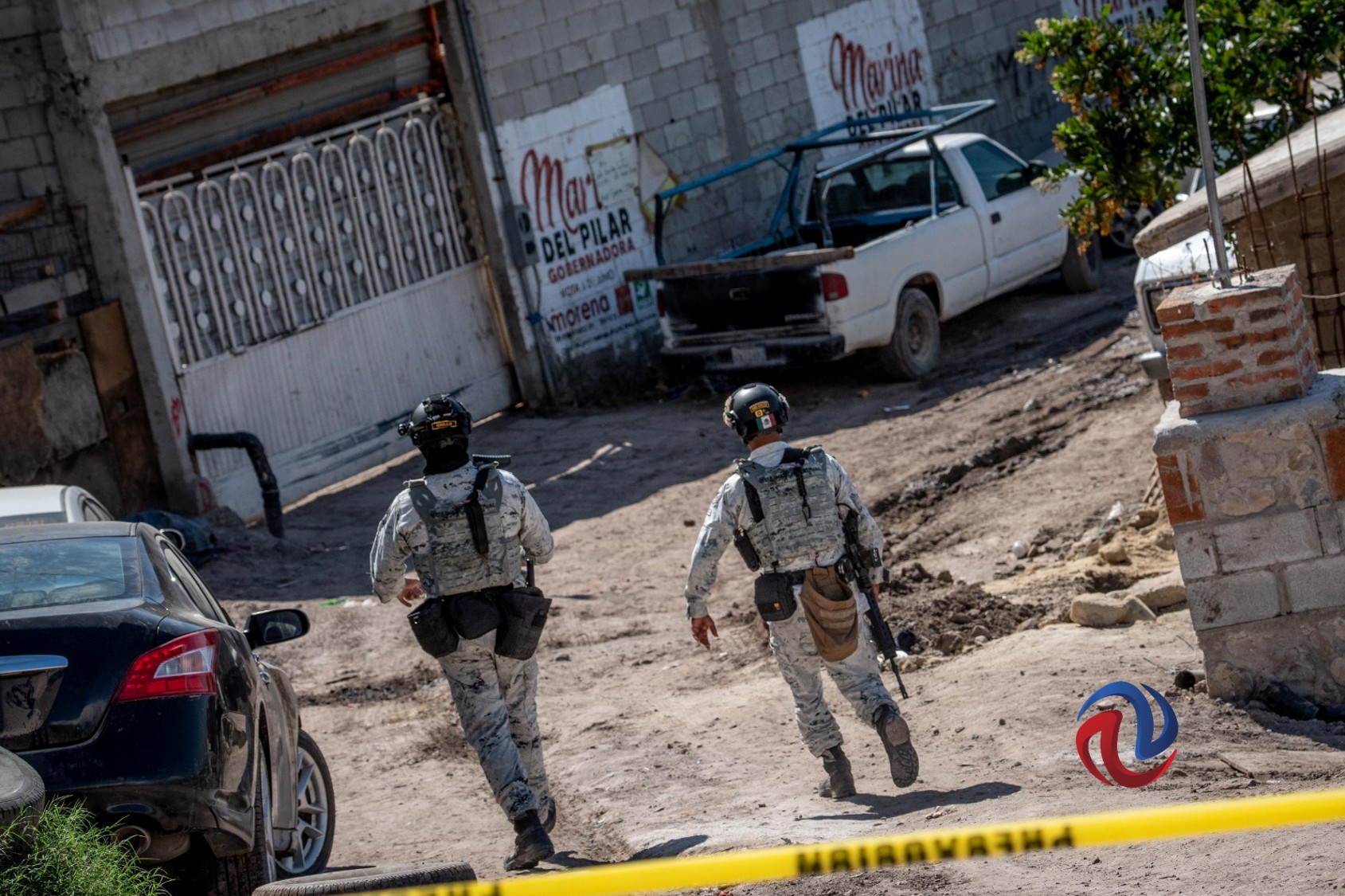 Asesinan a balazos a dos hombres en un predio de la colonia Capistrano